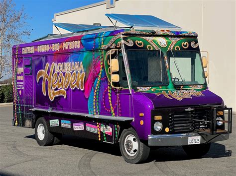 Louisiana Heaven Food Truck Wrap Vehicle Wraps Palmer Signs Inc