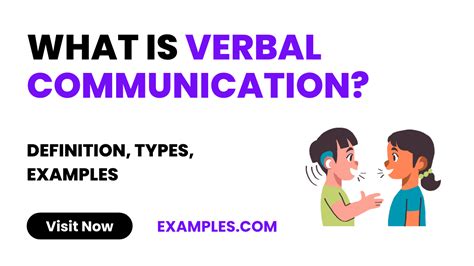 What Is Verbal Communication Definition Types Examples Pdf