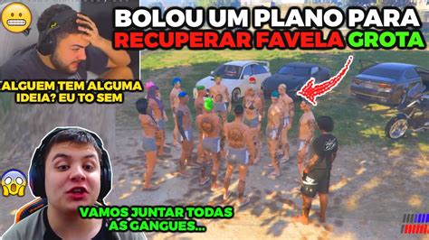 PAULINHO O LOKO BOLOU UM PLANO PARA RECUPERAR A FAVELA DA GROTA GTA RP