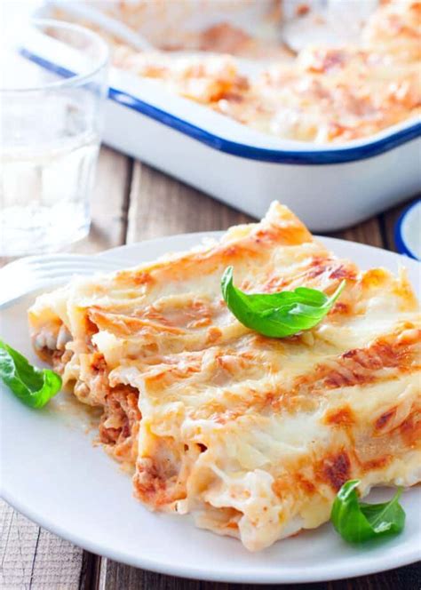 Canelones De Pollo Receta Ligera Y Sana PequeRecetas