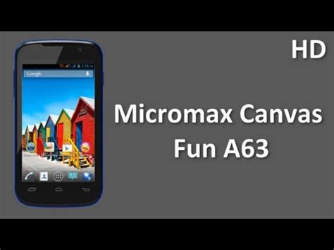 Micromax Canvas Fun A63 Price Specification Review Come With 1 3 GHz