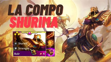 TFT SET 9 TUTO COMPO AZIR CARRY ET LA COMPO SHURIMA YouTube