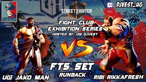 Sf Fight Club Exhibition Series Ug Jako Man Vs Rib Rikkafresh Ft