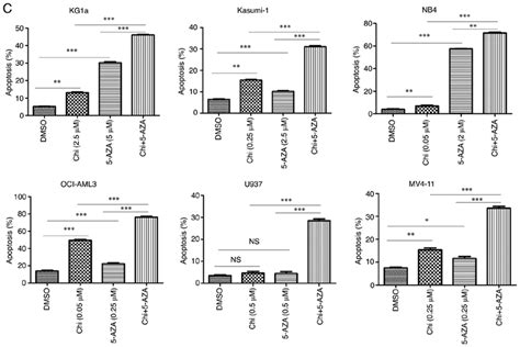 Chidamide Induces Apoptosis In AML Cells And Cooperatively Induces