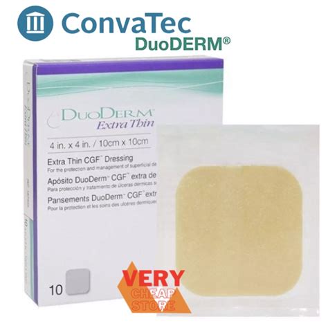 แผนลดแผลกดทบ Duoderm Extra Thing ขนาด10x10cm แบบยกกลอง10แผน