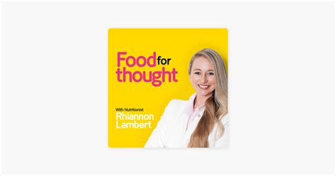 ‎Food For Thought on Apple Podcasts