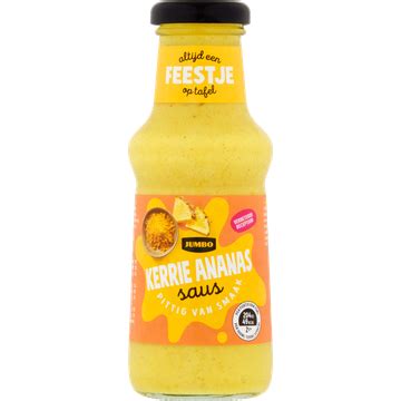 Jumbo Kerrie Ananas Saus Ml Bestellen Jumbo