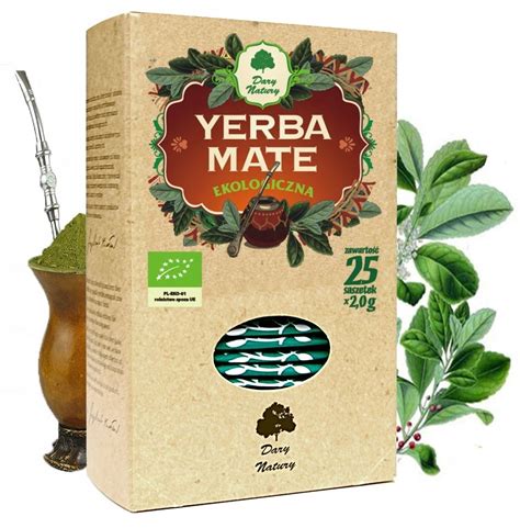 Ekspresowa Yerba Mate Ekologiczna Saszetki Zamiast Kawy Naturalnie