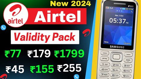 Airtel Validity Plan Airtel Sim Validity Pack Airtel Ka Calling Pack