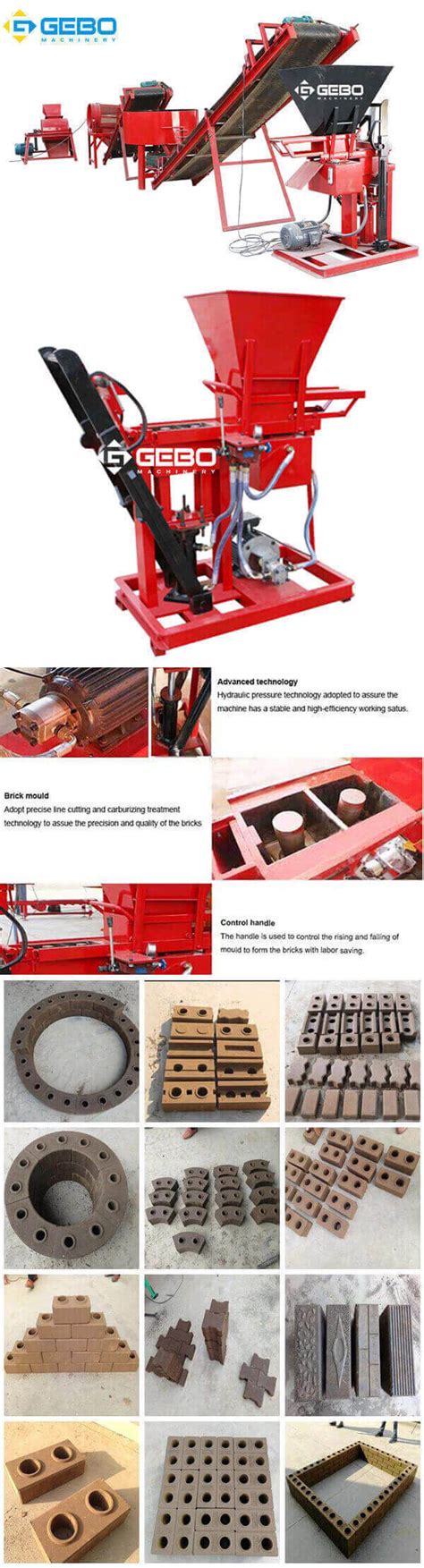 Qt Electricity Hydraulic Interlocking Ecological Brava Clay Brick