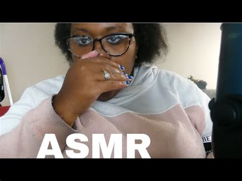 ASMR Hand Sounds Wet Mouth Sounds No Talking Janay D ASMR YouTube