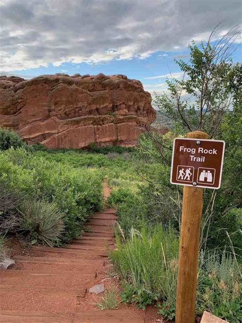 Red Rocks Denver Sunrise And Hiking Mile Marker Memories