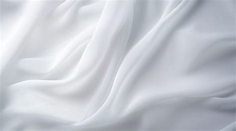 Polyester Texture A White Fabric Cloth With Textile Background Silk