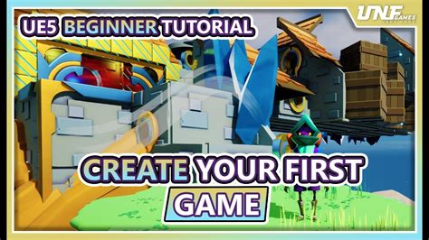 Unreal Engine 5 Beginner Tutorial Creating Your First Game With Blueprints Youtube