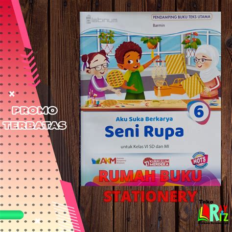 Jual Platinum Buku Seni Rupa Sd Mi Kelas Aku Suka Berkarya