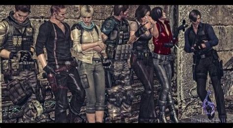 RE6 characters