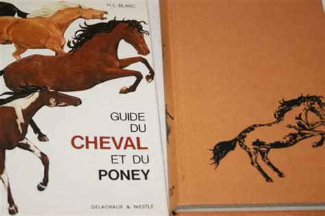 GUIDE DU CHEVAL Et Du Poney Blanc Delachaux Niestle 1983 Gravures EUR