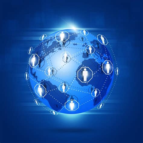 Global Network Connections Royalty Free Stock Photo Image 33382065