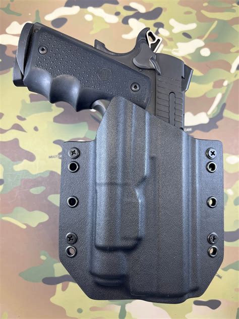 Black Kydex Holster For Rock Island Armory 1911 5 Etsy