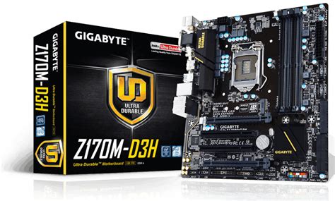 Gigabyte GA Z170M D3H placa base LGA 1151 Zócalo H4 Micro ATX Intel