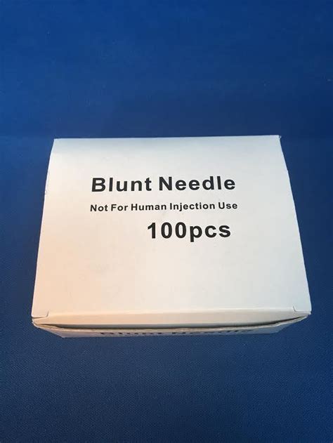 10 Blunt Dispensing Needles Syringe Blunt Tip Needle 18 Ga 1 1 2 Luer