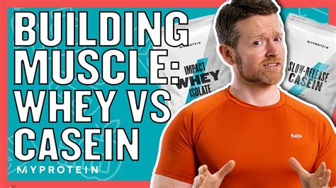 Whey Vs Casein Which Is Best For Building Muscle Nutritionist Explains Myprotein Youtube