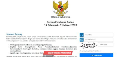 3 Cara Daftar Sensus Penduduk Online Di HP Android Gadgetized Net