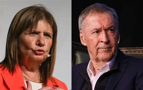 Bullrich Le Pidió A Schiaretti Que Baje Su Candidatura “la Gente Tiene