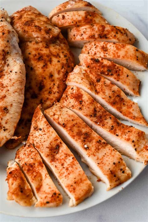 Oven Baked Thin Sliced Chicken Breasts Easy Juicy