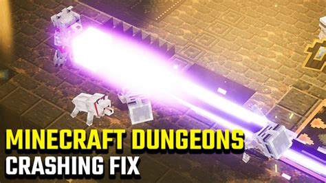 Minecraft Dungeons Crashing Fix Gamerevolution