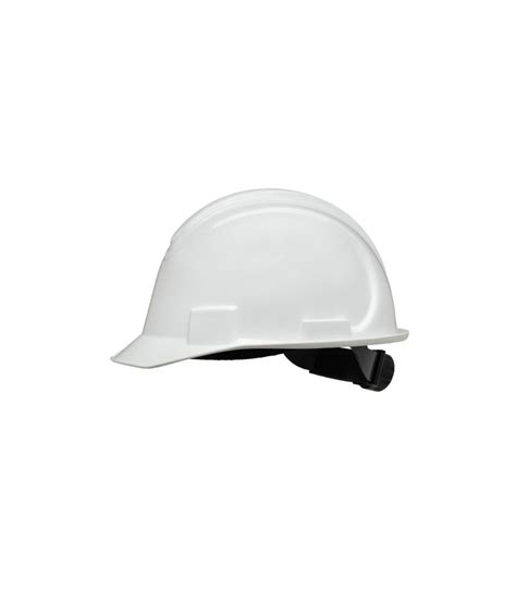 Honeywell North Non Vented Short Brim Hard Hat White Hardware