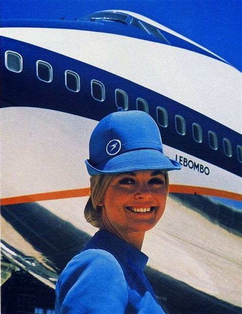 Saa Stewardess From The 1970s South African Airways South African