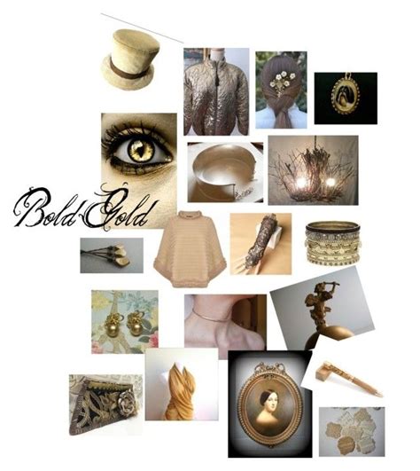 Bold Gold By Lisa Bodiker Liked On Polyvore Featuring Armani Jeans