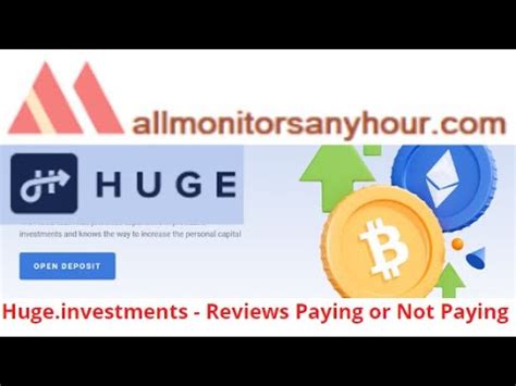 Huge Investments Reviews Paying Or Not Paying Hyip Daily Update