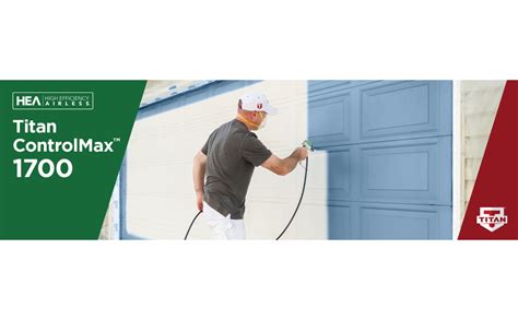 Titan Controlmax High Efficiency Airless Paint Sprayer