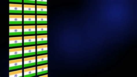 India Flag Animated Background 3d Animat... | Stock Video | Pond5