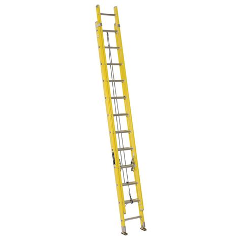 Werner 24 Ft Fiberglass Extension Ladder With 300 Lb Load Capacity Type Ia Duty Rating D6224 2