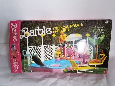 Barbie Tropical Pool And Patio Set Patio Ideas