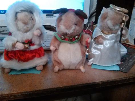 Gemmy Industries Singing And Dancing Hamsters Christmas 3