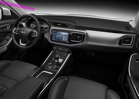 This Is The Interior Of The New Chery Tiggo 8 SUV For China