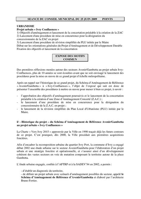 Calaméo délibération conseil municipal Juin 2009