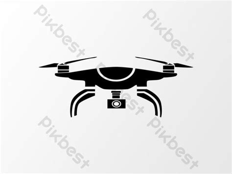 Drone Aerial Photography Logo Design Vector Graphic Element Png Images