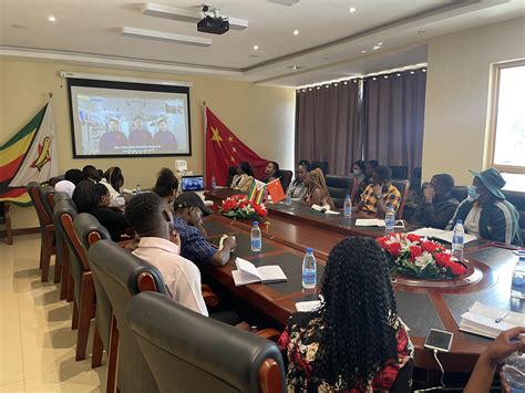 Chinese Embassy In Zimbabwe On Twitter Youths From African Countries