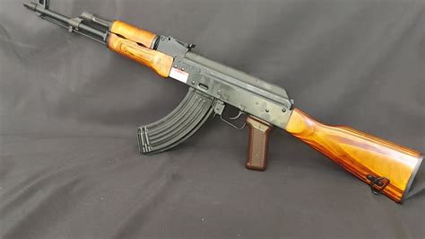 Ghk Akmghk Akm Full Metal Gbb Rifle With Real Wood Furniture Youtube