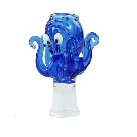 Octopus Glass Bong Bowl 14mm Female Nimbus Imports