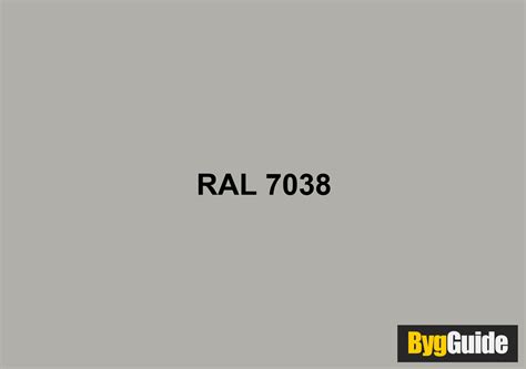 RAL 7038 Agat grå BygGuide