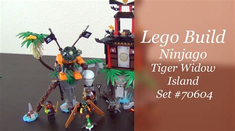 Let S Build Lego Ninjago Tiger Widow Island Set Youtube