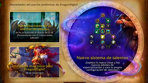 Contenido Del Preparche De Dragonflight Fase 1