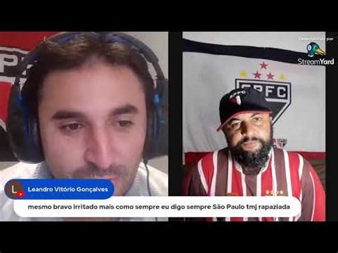 Live Resenha dos Amigos SPFC Comentário sobre jogo entre São Paulo x