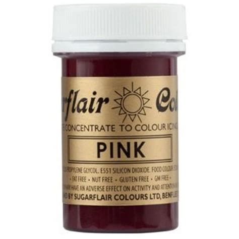 Buy Sugarflair Pink Spectral Food Colouring Paste Highly Concentrated